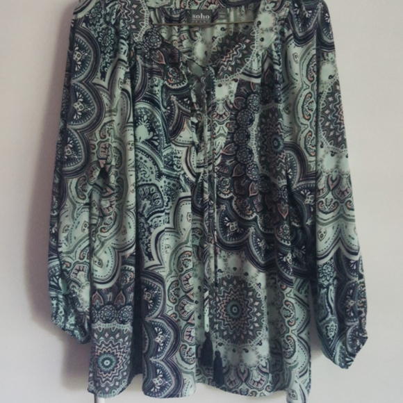 New York & Co., Boho Summer Festival Top - Picture 6 of 8